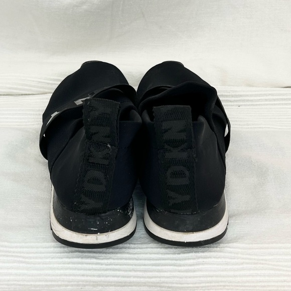 DKNY Jeannie Logo Slip-On Black Sneakers - Picture 7 of 12